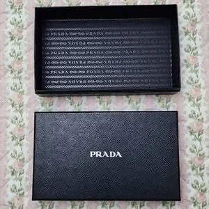 Prada Black Textured Gift Box Prada | Accessories | Prada Textured Black Gift Box | Poshmark main image 4